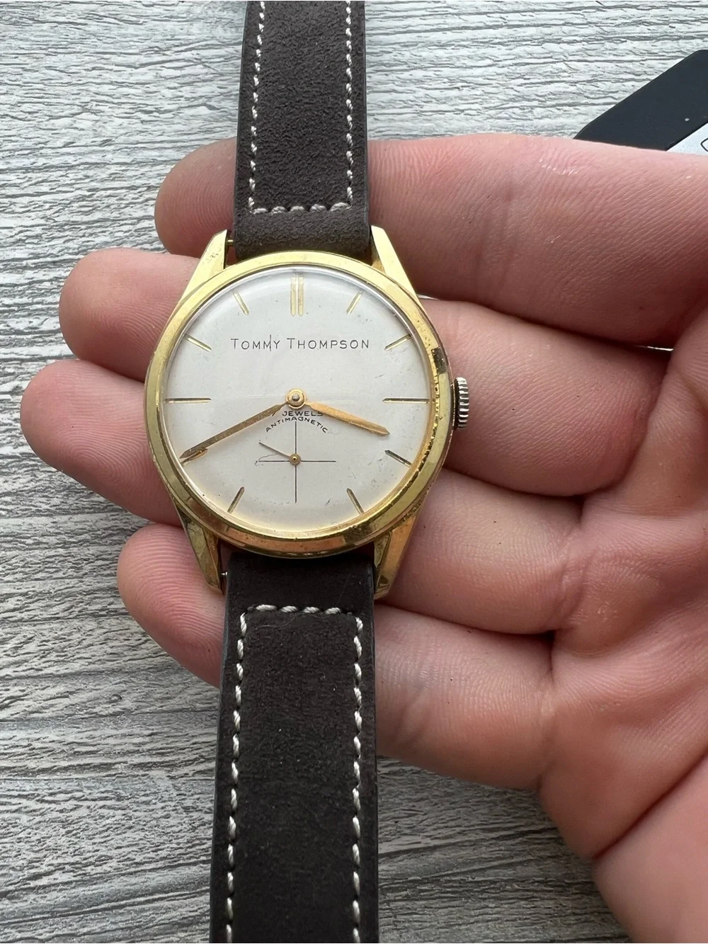 Tommy Thompson Swiss made mechanical men’s watch